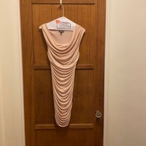 Express Iridescent Pink Party Dress